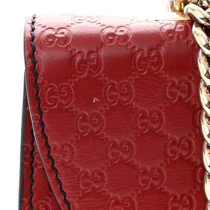 Gucci Microguccissima Medium Emily Chain Shoulder Bag Red 12 of 12