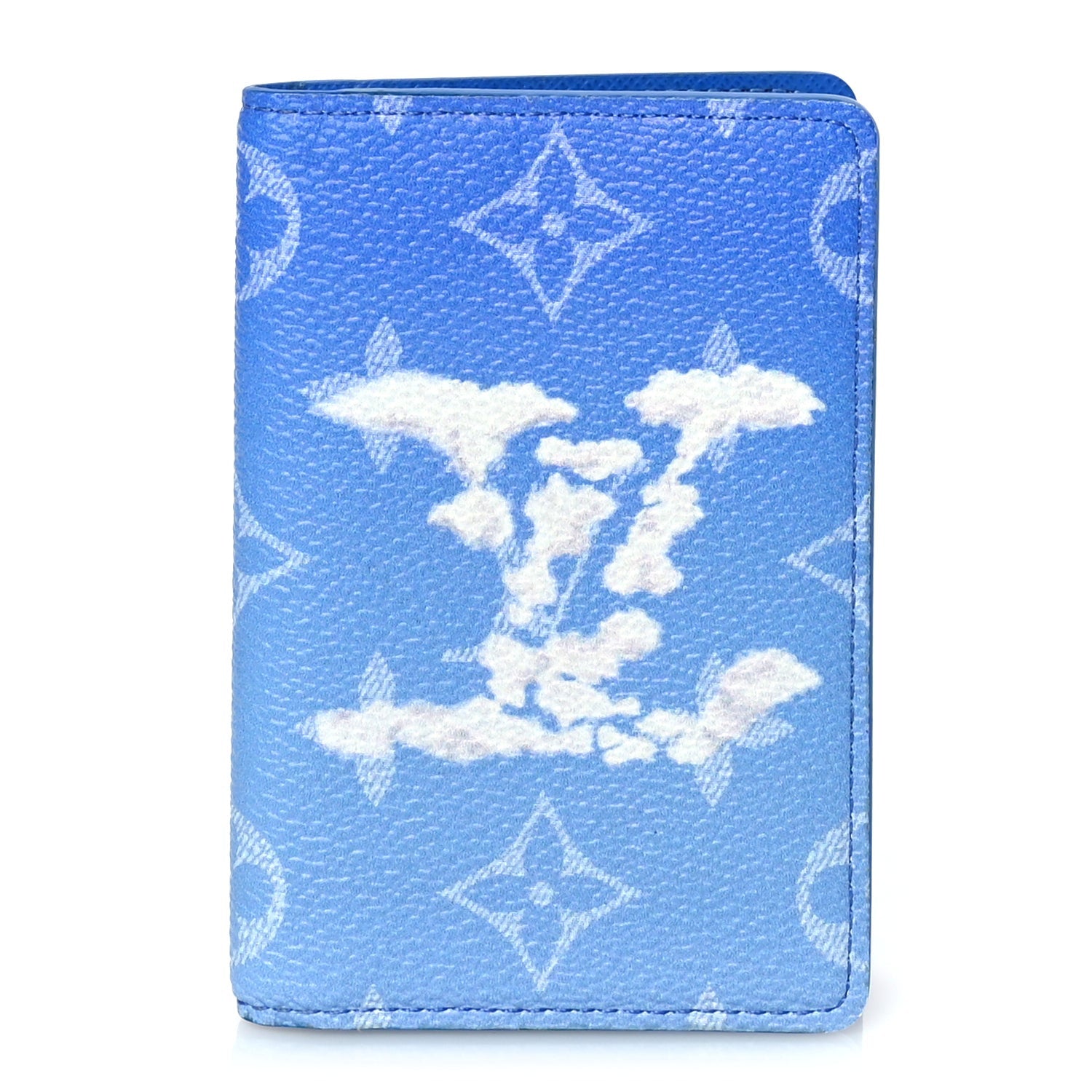 Louis Vuitton Monogram Clouds Pocket Organizer Blue 1 of 8