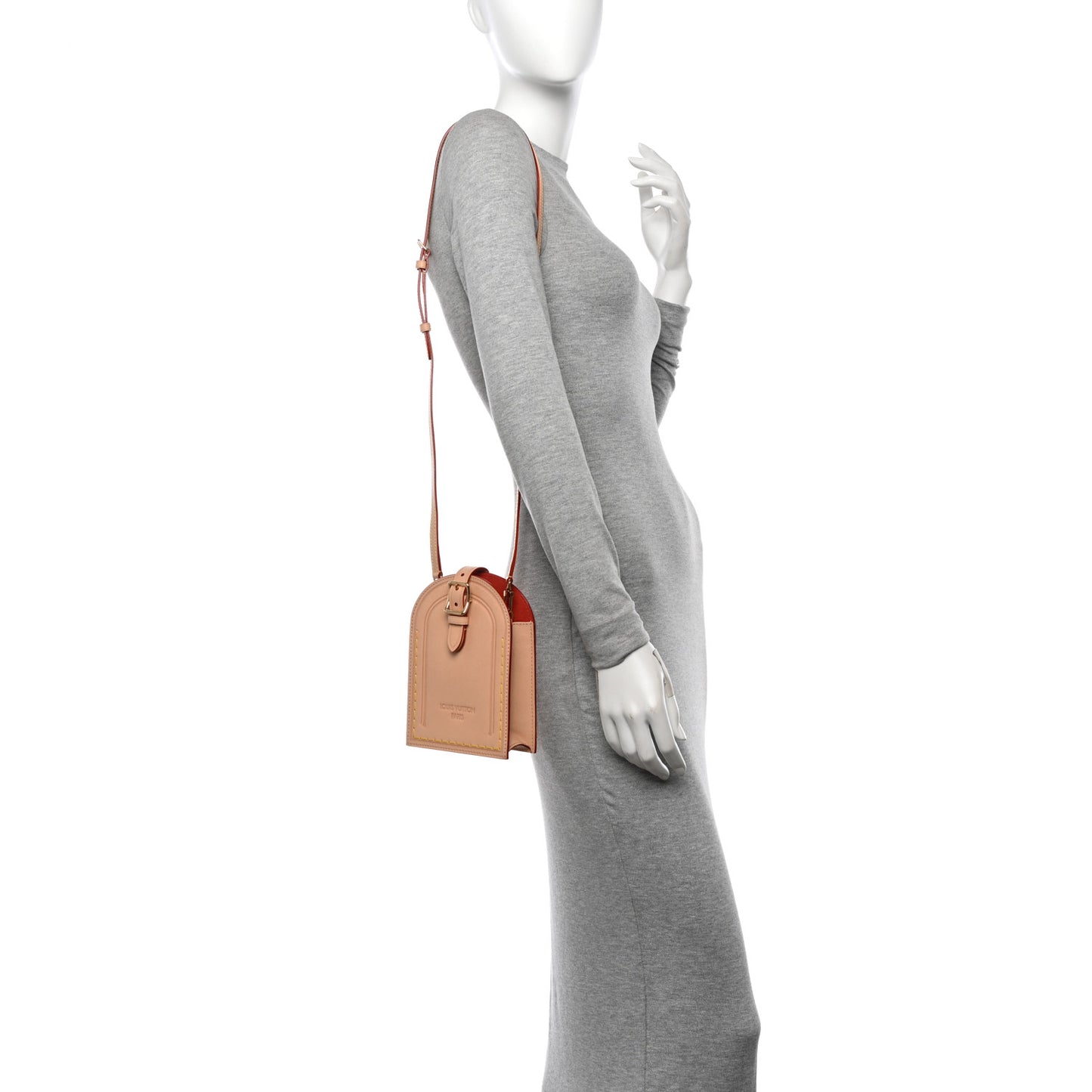 Vachetta Name Tag XL Clutch