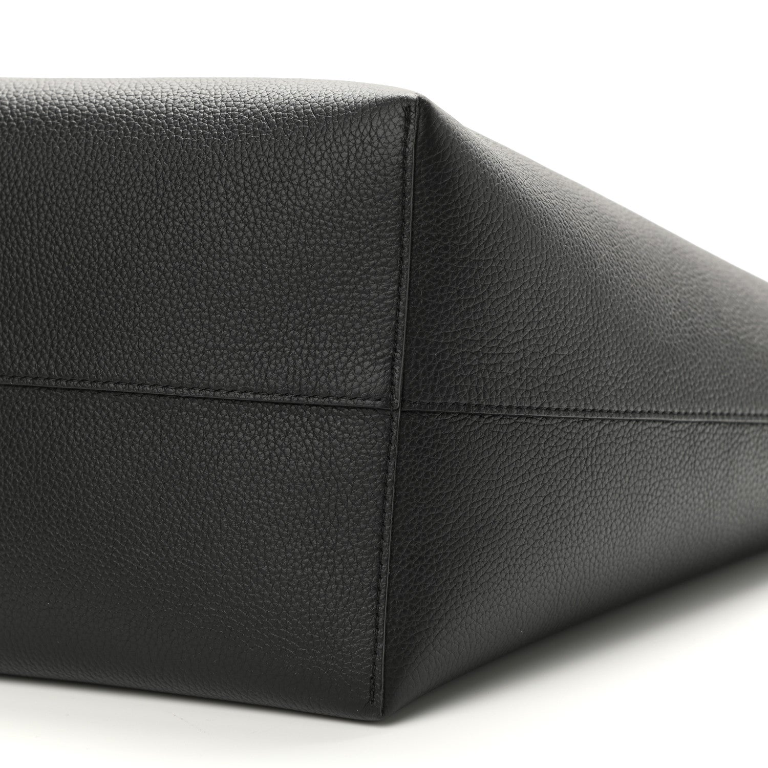 Alexander McQueen Grained Calfskin Skull Open Shopper Tote Black 11 of 11