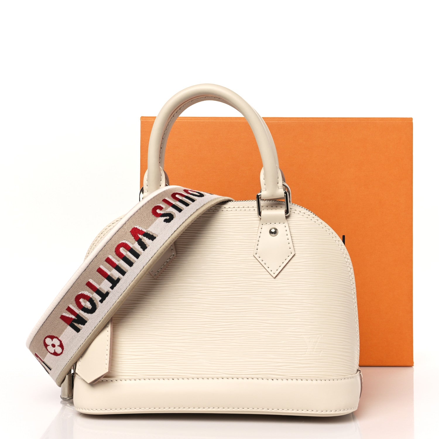 Louis Vuitton LOUIS VUITTON Epi Jacquard Alma BB Quartz 9 of 9