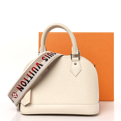 Louis Vuitton LOUIS VUITTON Epi Jacquard Alma BB Quartz 9 of 9