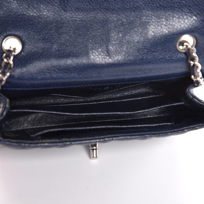 Chanel Caviar Quilted Extra Mini Flap Navy 5 of 7