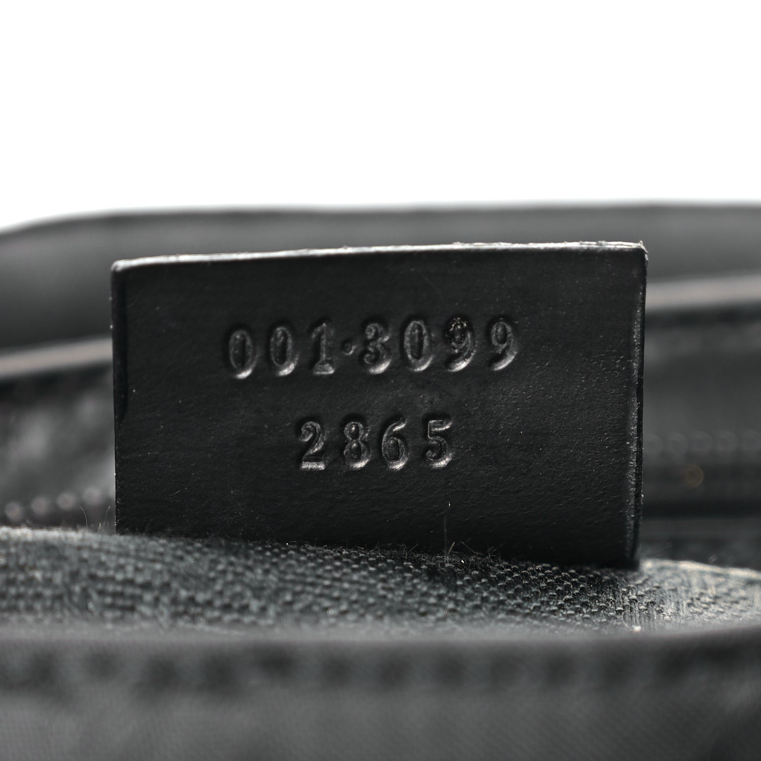 Gucci Nylon Monogram Shoulder Bag Black 6 of 11