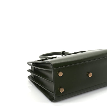 Saint Laurent Calfskin Nano Sac De Jour Green 8 of 9