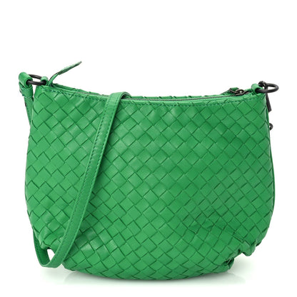 Bottega Veneta Nappa Intrecciato Mini Shoulder Bag  Parakeet 1 of 8