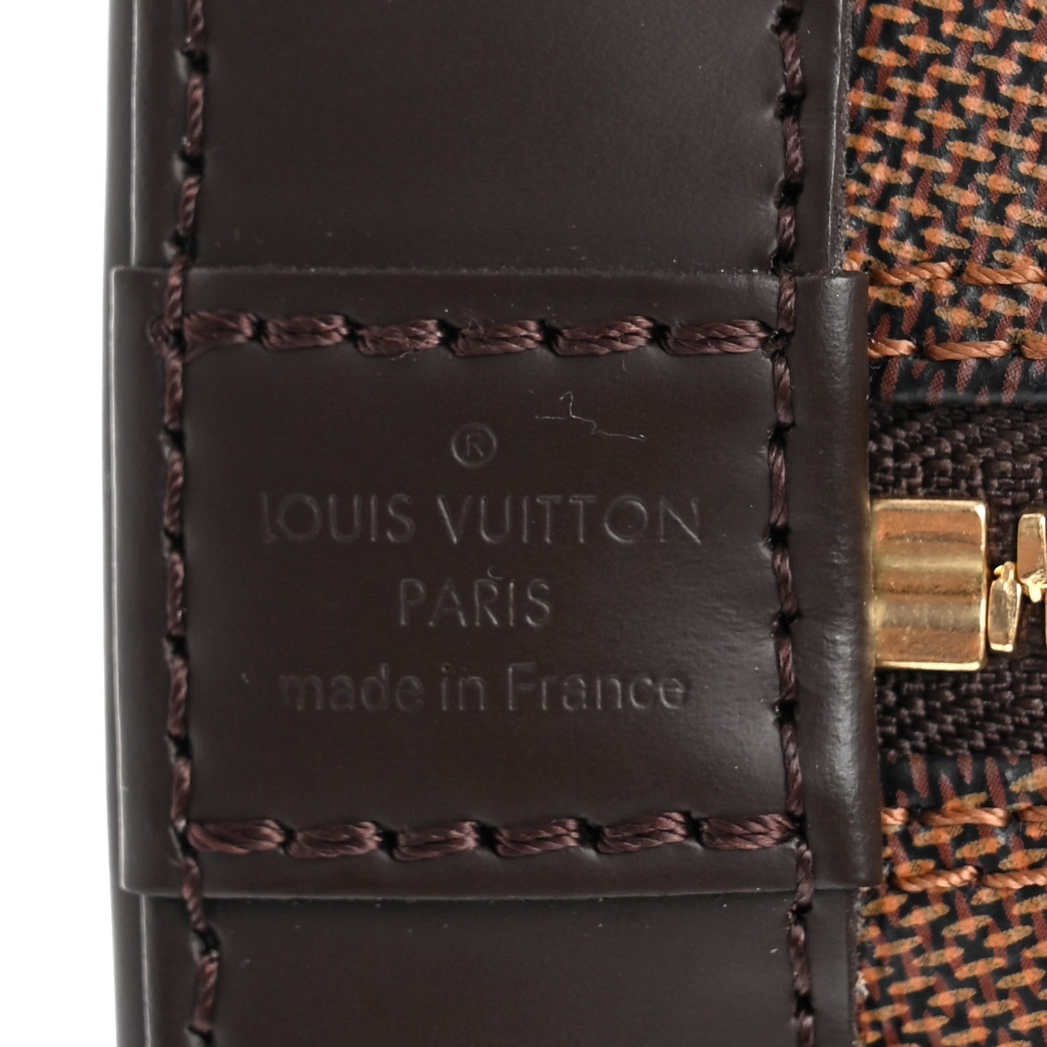 Louis Vuitton Damier Ebene Alma BB 6 of 7