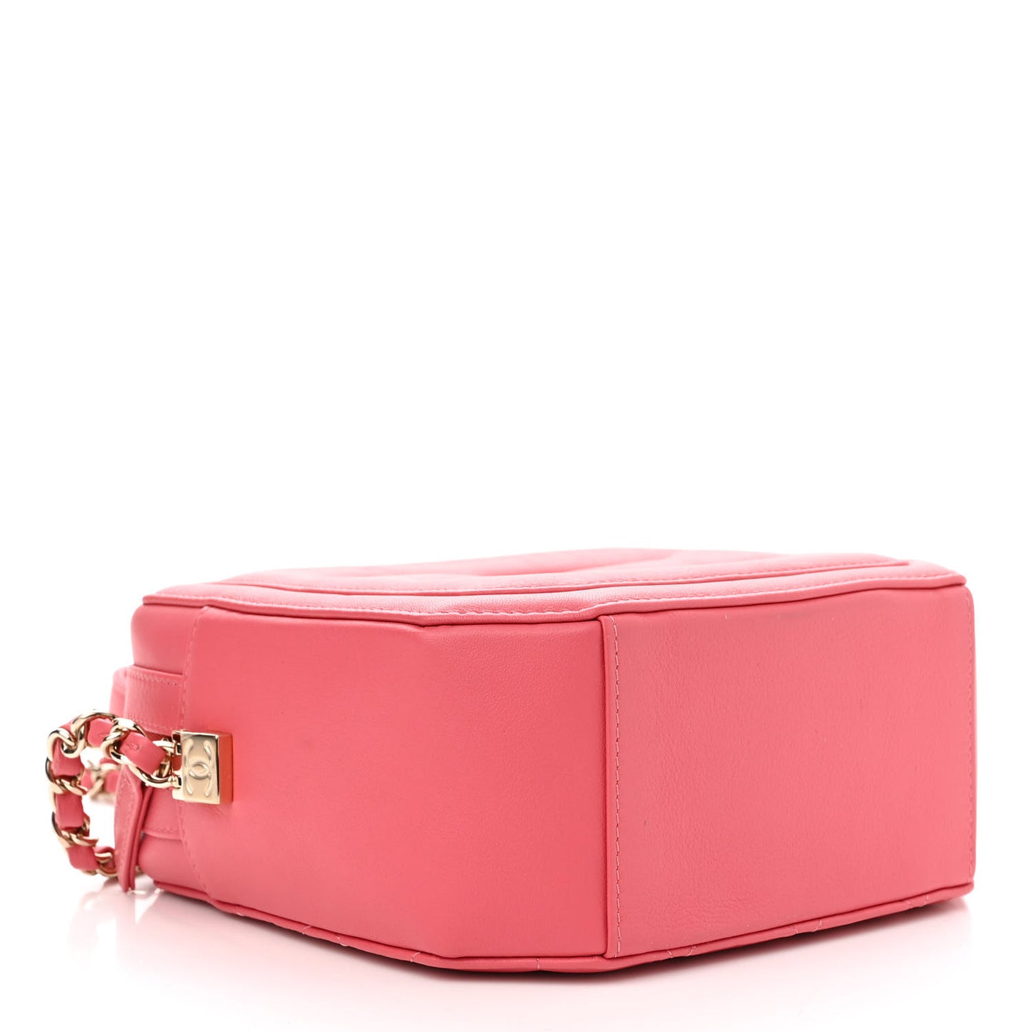 Lambskin CC Octagon Camera Case Pink