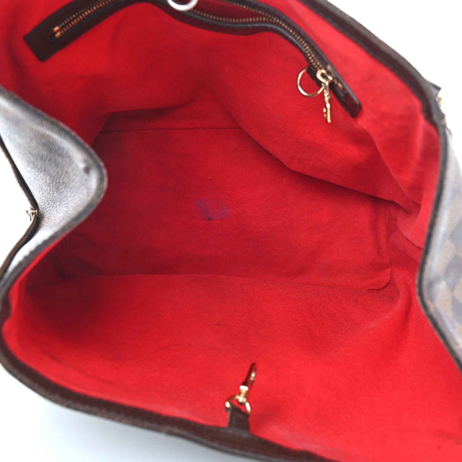 Louis Vuitton Damier Ebene Cabas Rivington 5 of 11