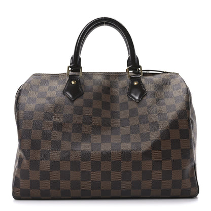 Louis Vuitton Damier Ebene Speedy 30 1 of 7