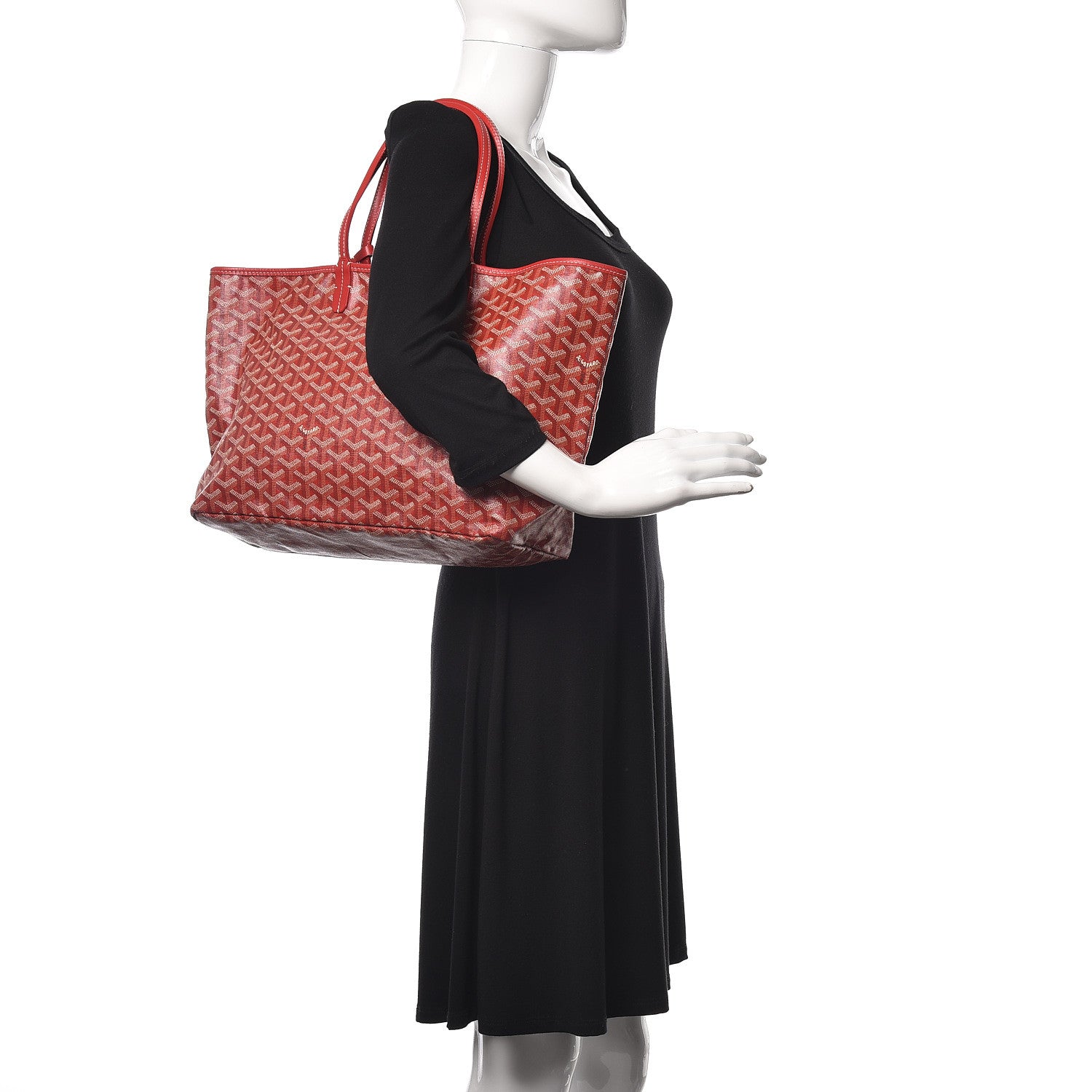 Goyard Goyardine Saint Louis PM Red 2 of 12