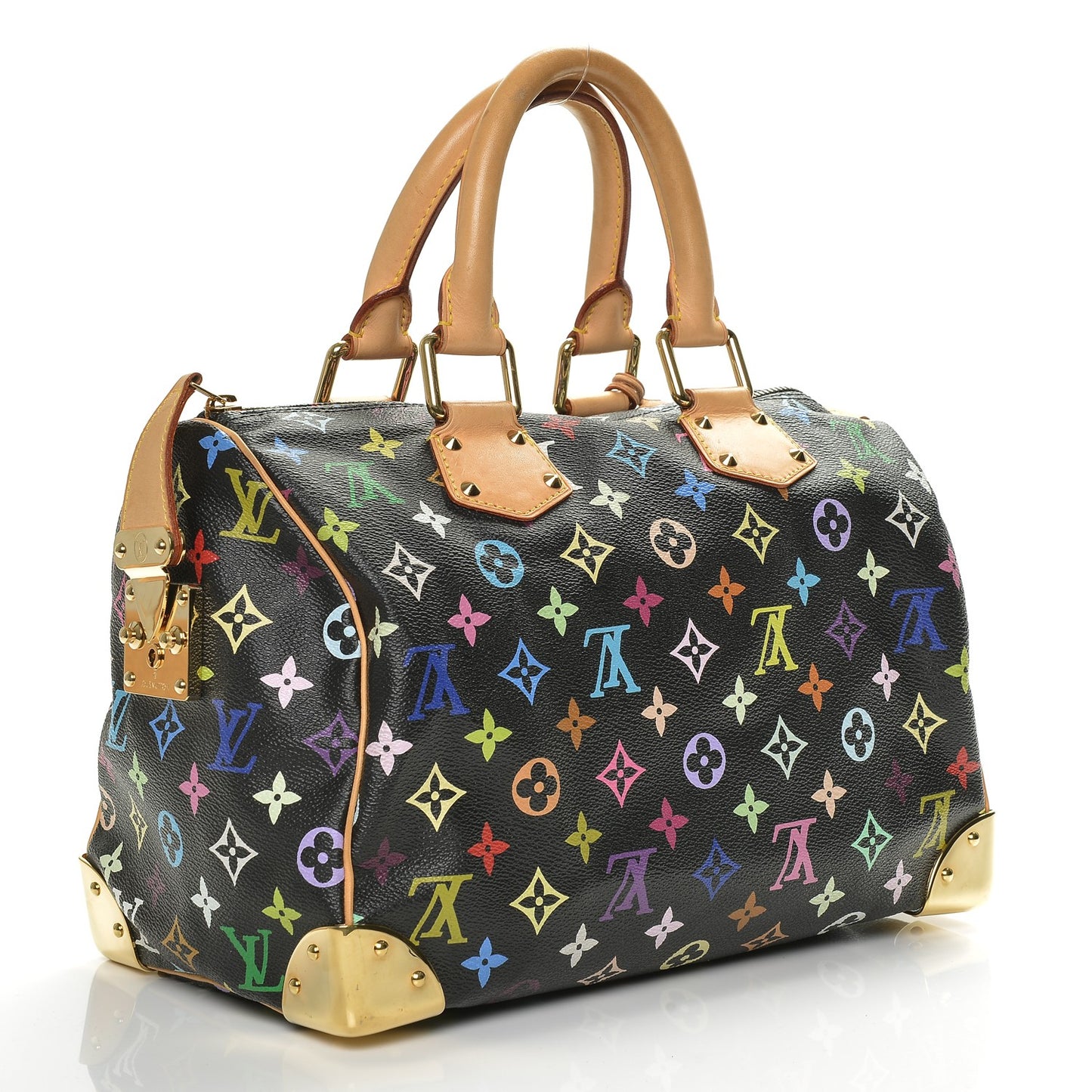 Monogram Multicolor Speedy 30 Black