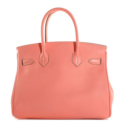 Hermes Taurillon Clemence Birkin 30 Crevette 6 of 28