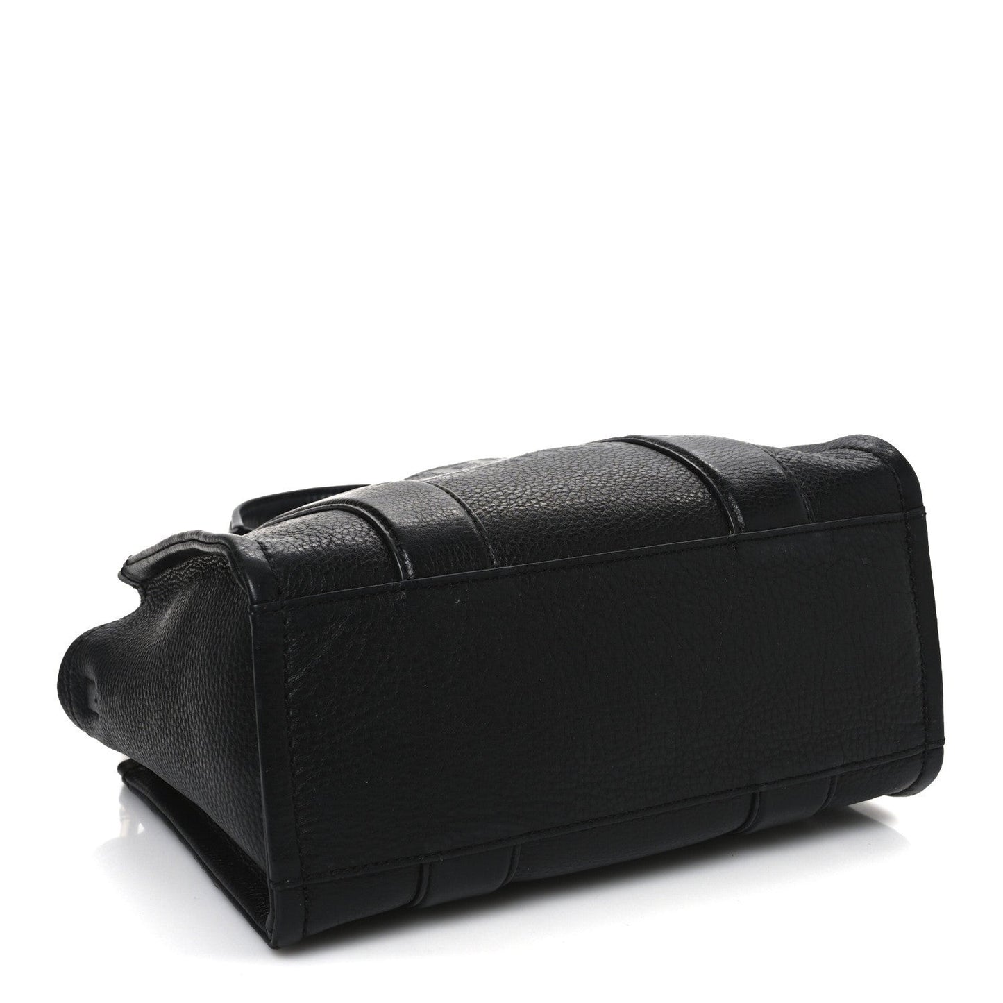 Grained Calfskin Small The Tote Bag Black