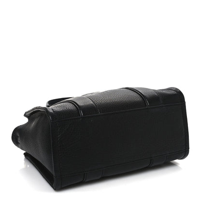Marc Jacobs Grained Calfskin Small The Tote Bag Black 4 of 7