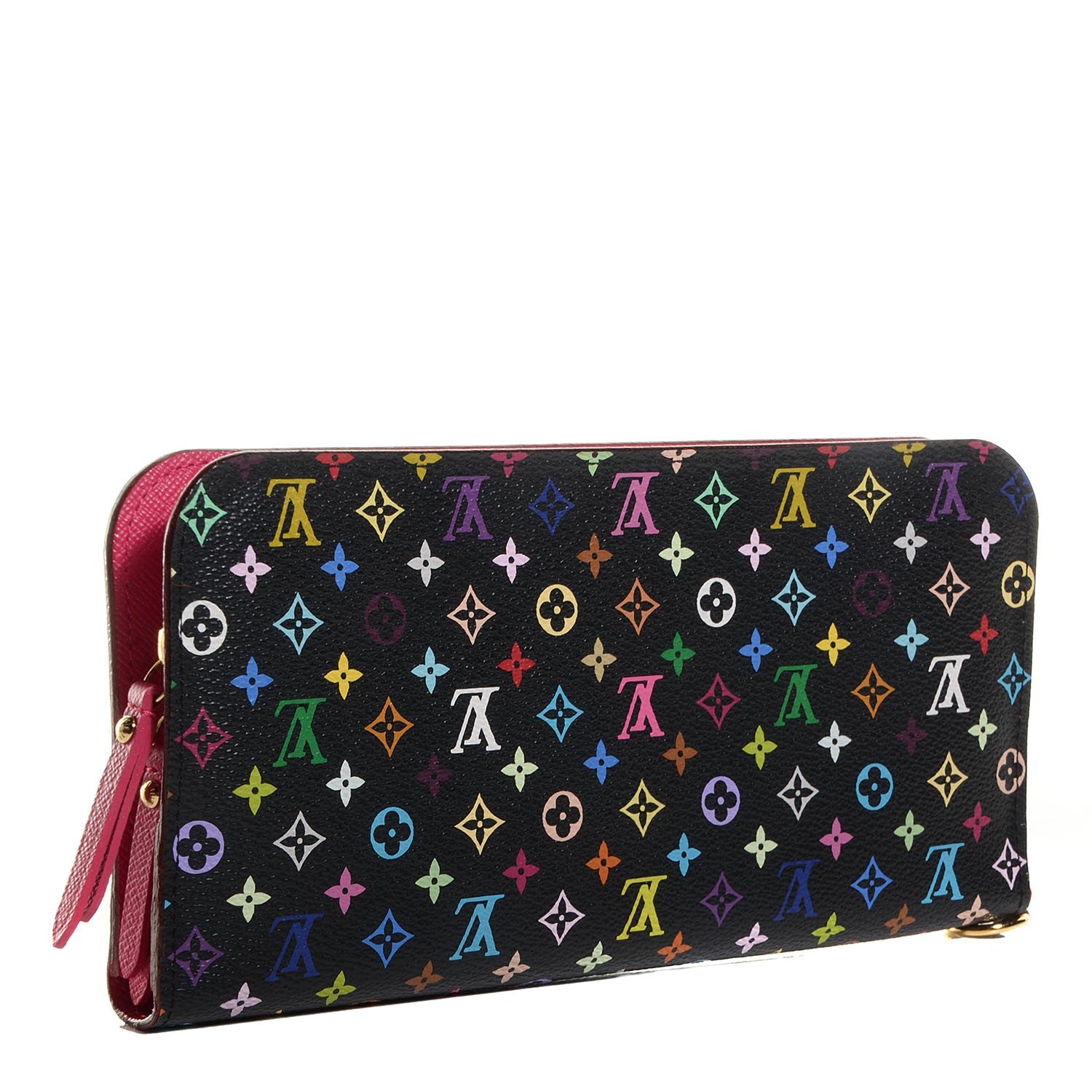 Louis Vuitton Monogram Multicolor Insolite Wallet Black Grenade 3 of 7