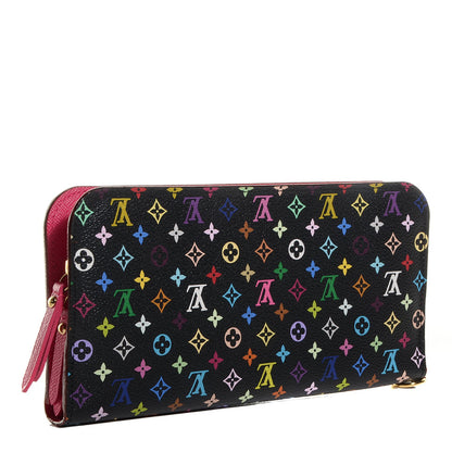 Louis Vuitton Monogram Multicolor Insolite Wallet Black Grenade 3 of 7