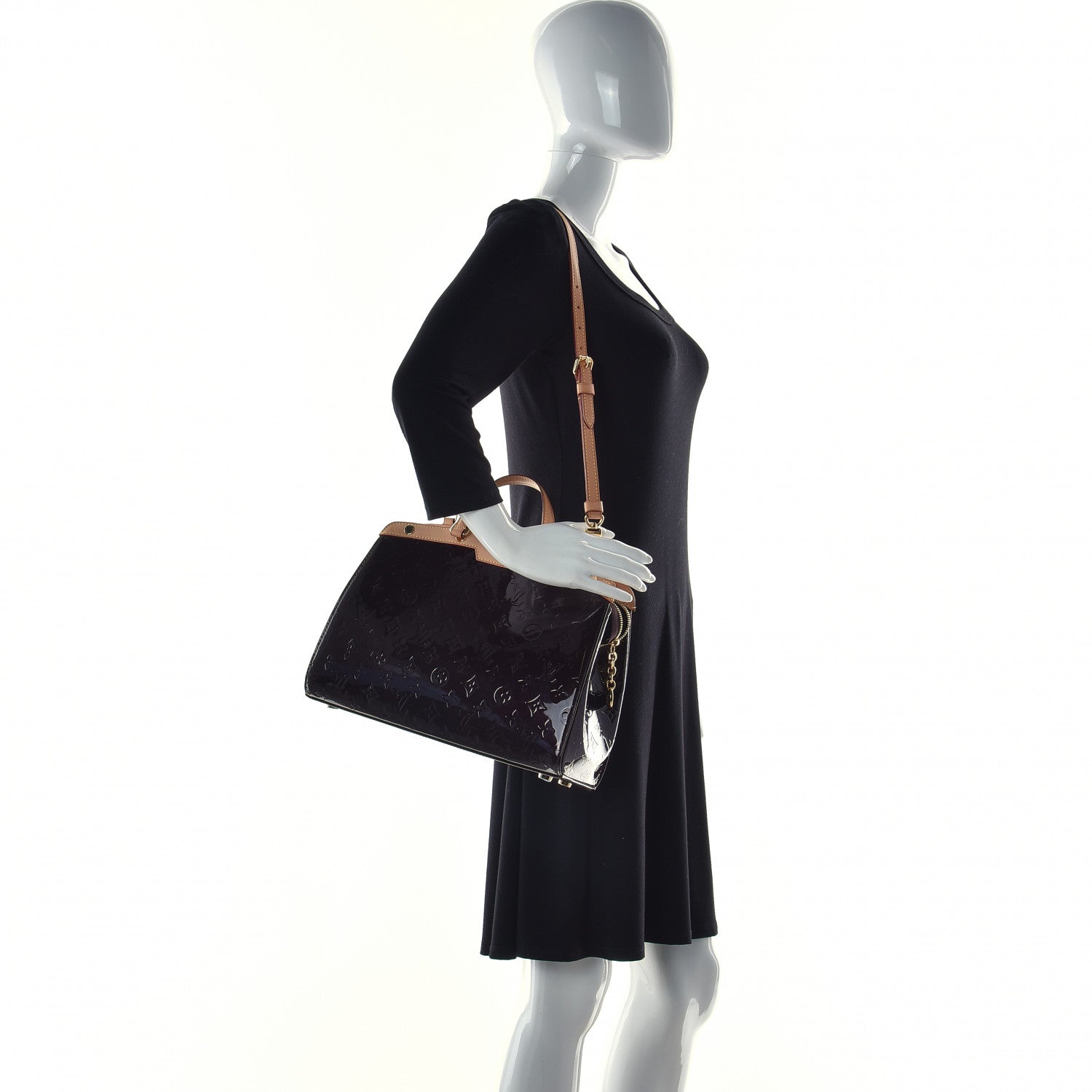 Louis Vuitton Vernis Brea MM Amarante 2 of 21