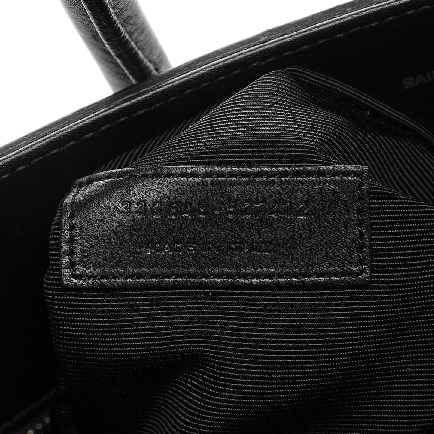 Calfskin Studded Small Sac De Jour Black