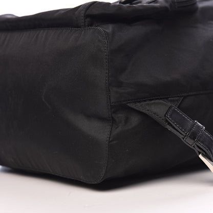 Prada Nylon Vela Medium Backpack Black 14 of 18