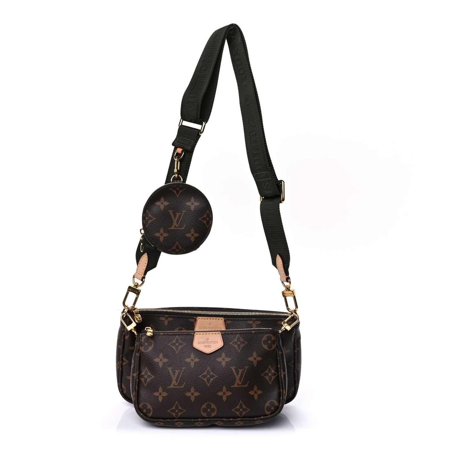 Monogram Multi Pochette Accessories Kaki