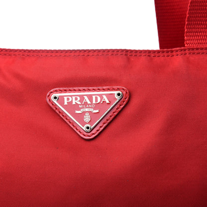 Prada Nylon Vela Tote Scarlatto 10 of 10
