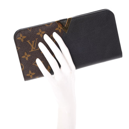 Louis Vuitton Monogram Monogram Kimono Wallet Black 2 of 7