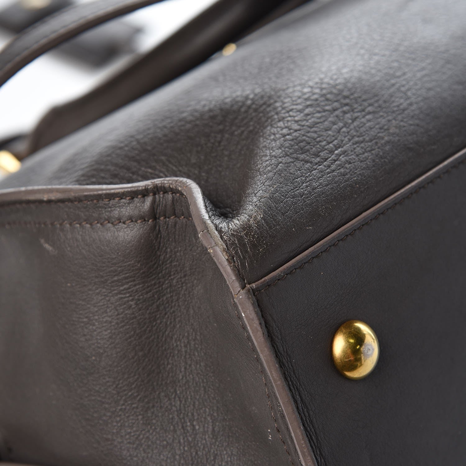 Saint Laurent Calfskin Small Classic Y Cabas Grey 22 of 24