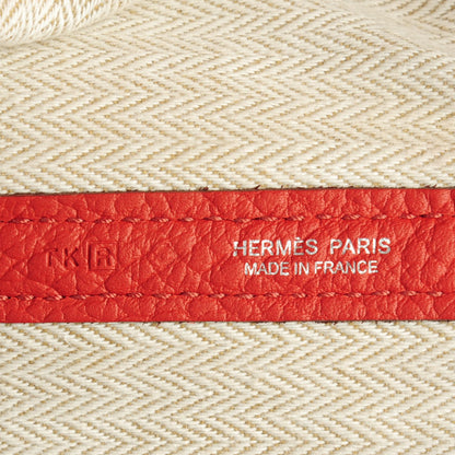 Hermes Vache Country Garden Party 36 MM Rouge Duchesse 6 of 6