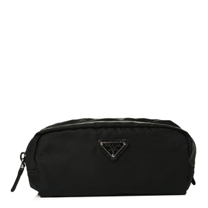 Prada Nylon Vela Cosmetic Pouch Black 1 of 13