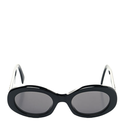 Celine Acetate Triomphe 01 Sunglasses CL 40194U Black 2 of 8
