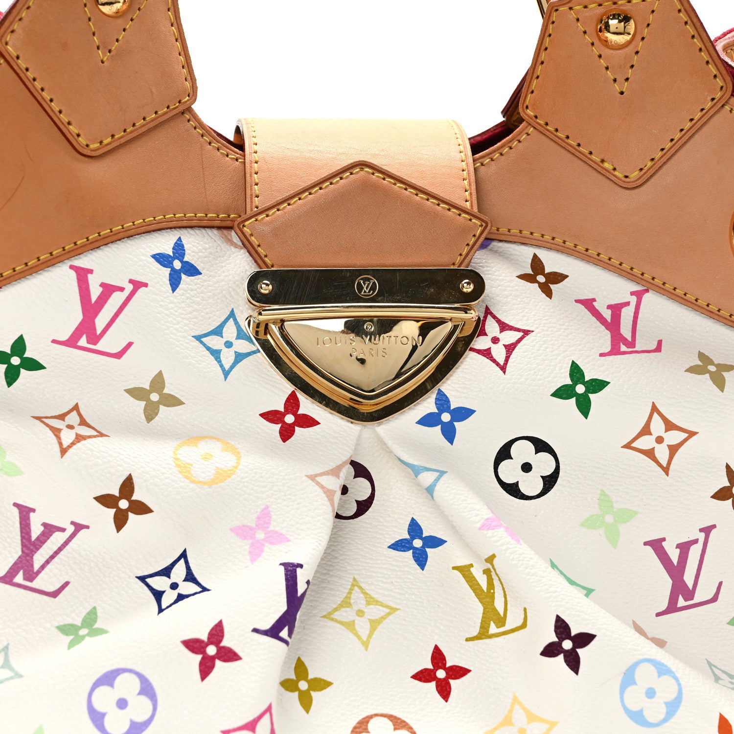 Louis Vuitton Monogram Multicolor Ursula White 7 of 13