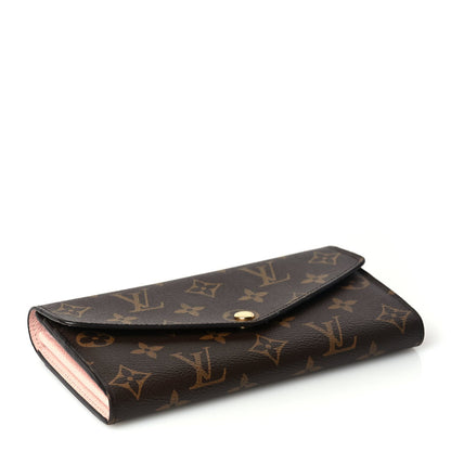 Louis Vuitton Monogram Sarah Wallet NM Rose Ballerine 4 of 7