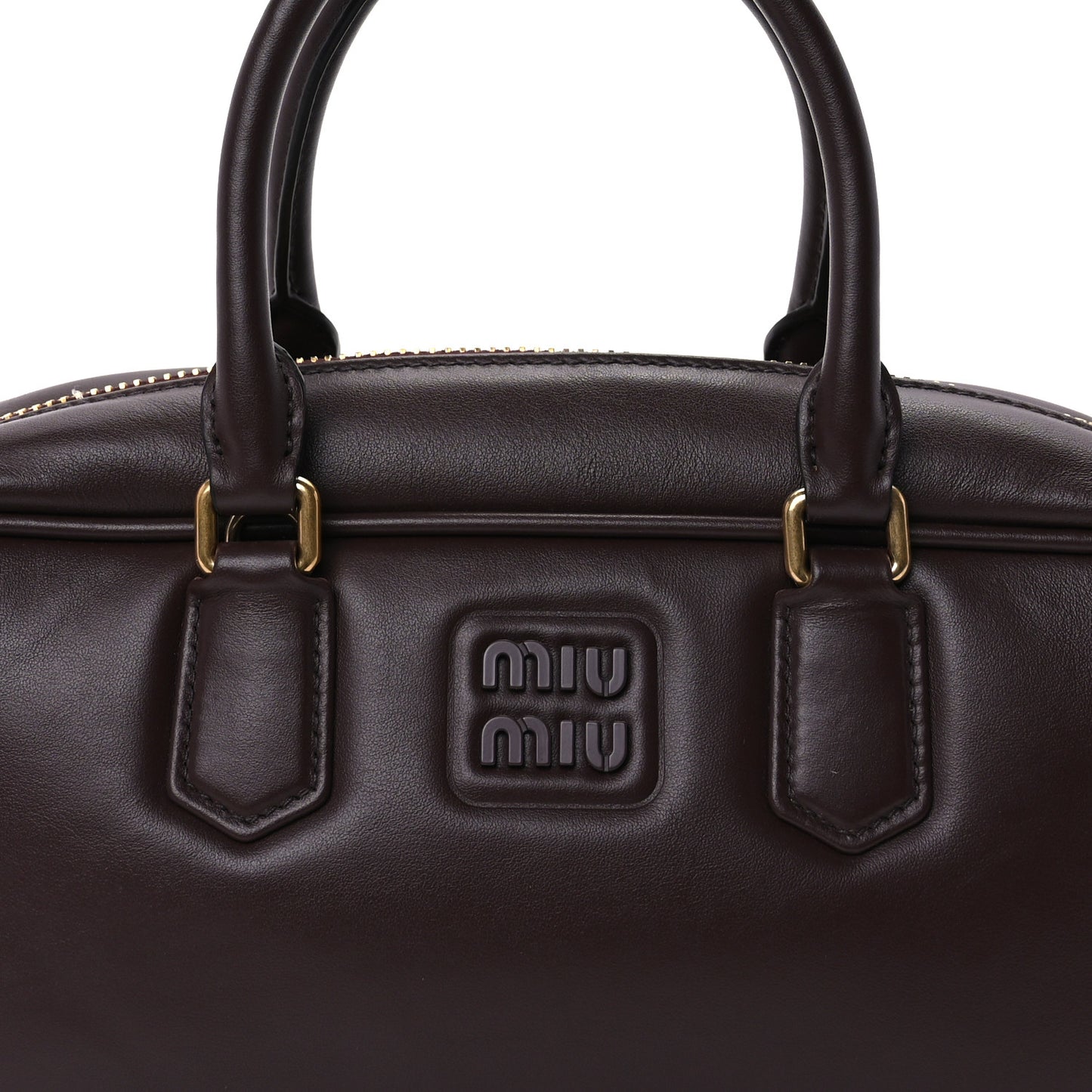 Calfskin Arcadie Top Handle Bag Radica