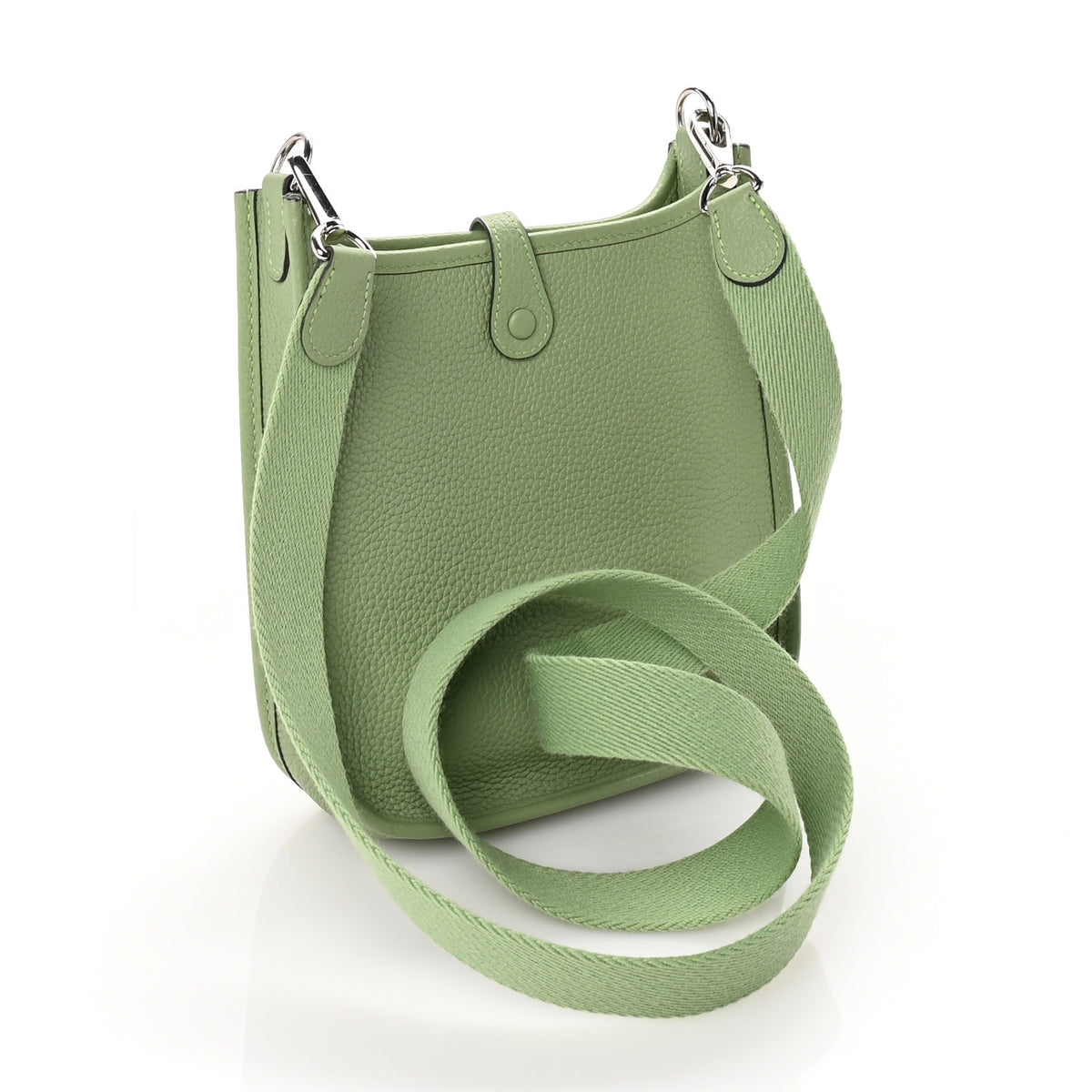 Hermes Taurillon Maurice Evelyne TPM Vert Criquet 2 of 9