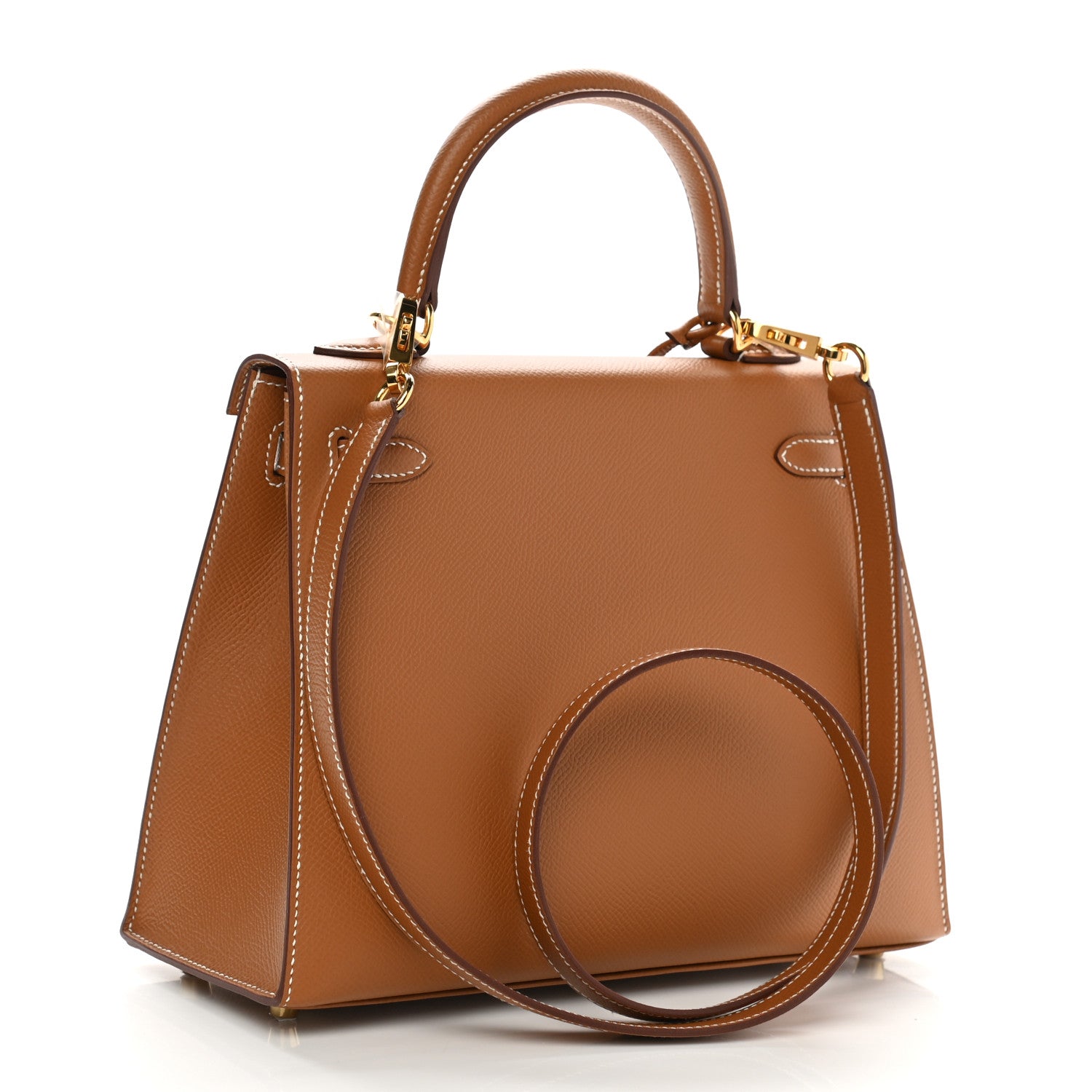 Hermes Epsom Kelly Sellier 25 Gold 2 of 10