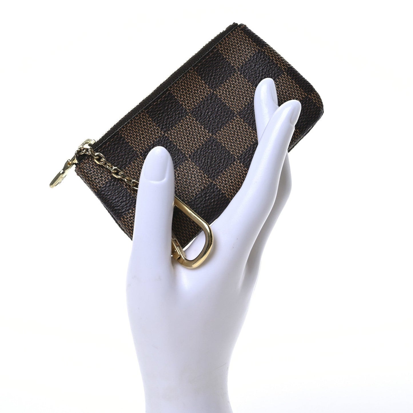 Damier Ebene Key Pouch