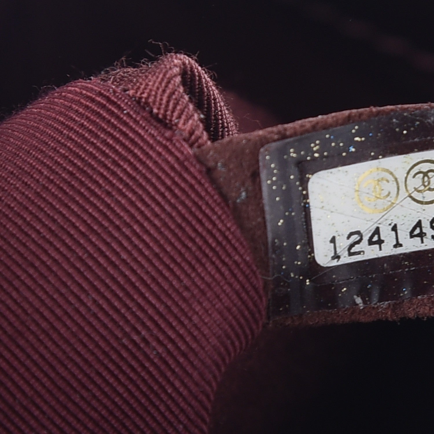 Chanel Patent Grand Shopping Tote GST Dark Bordeaux 7 of 10