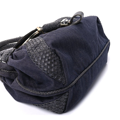 Fendi Denim Spalmati Woven Spy Blue 8 of 8