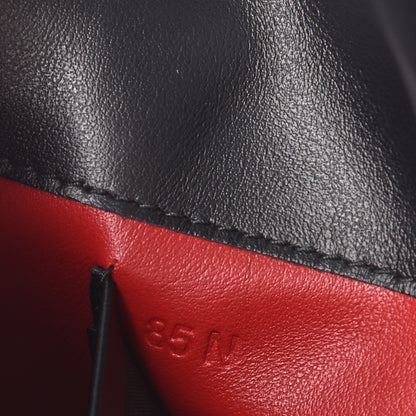 Prada Spazzolato Logo Envelope Clutch Nero Black 7 of 7