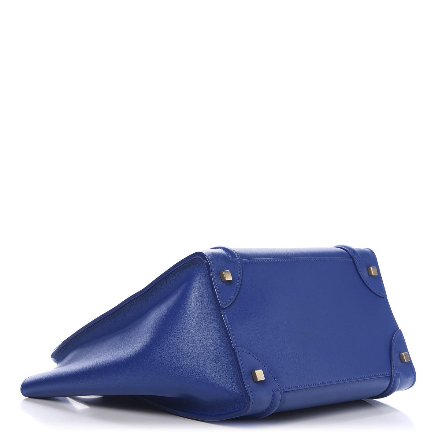 Smooth Calfskin Mini Luggage Royal Blue