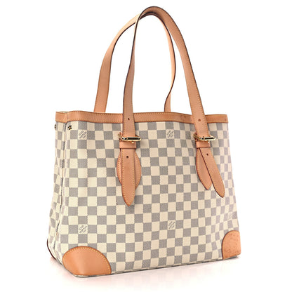 Louis Vuitton Damier Azur Hampstead MM 2 of 8