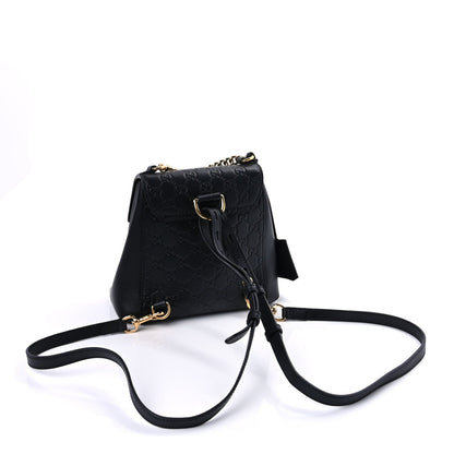 Gucci ssima Signature Padlock Backpack Black 2 of 8