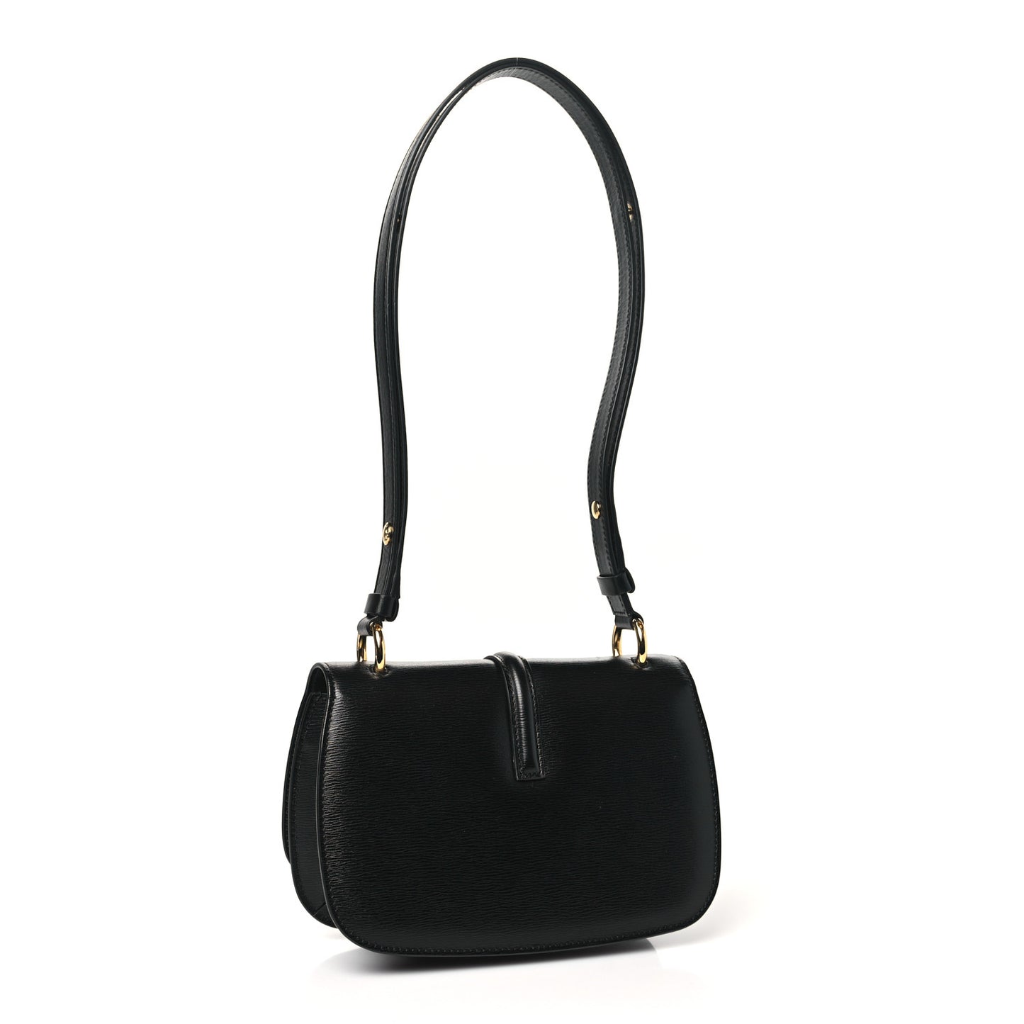 Palmellato Padlock Mini Shoulder Bag Black