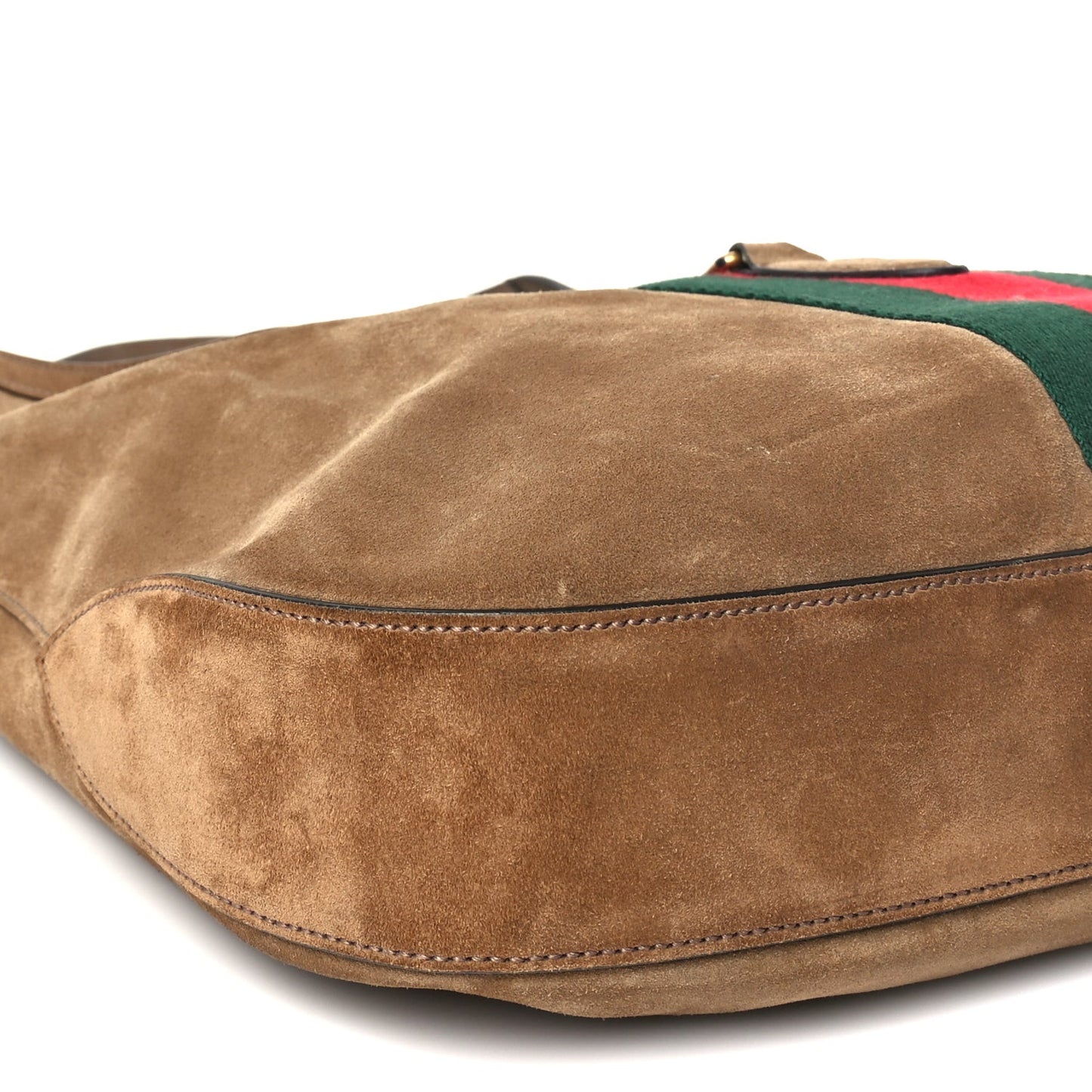 Suede Cudu Web Large Jackie Hobo Marron Glace