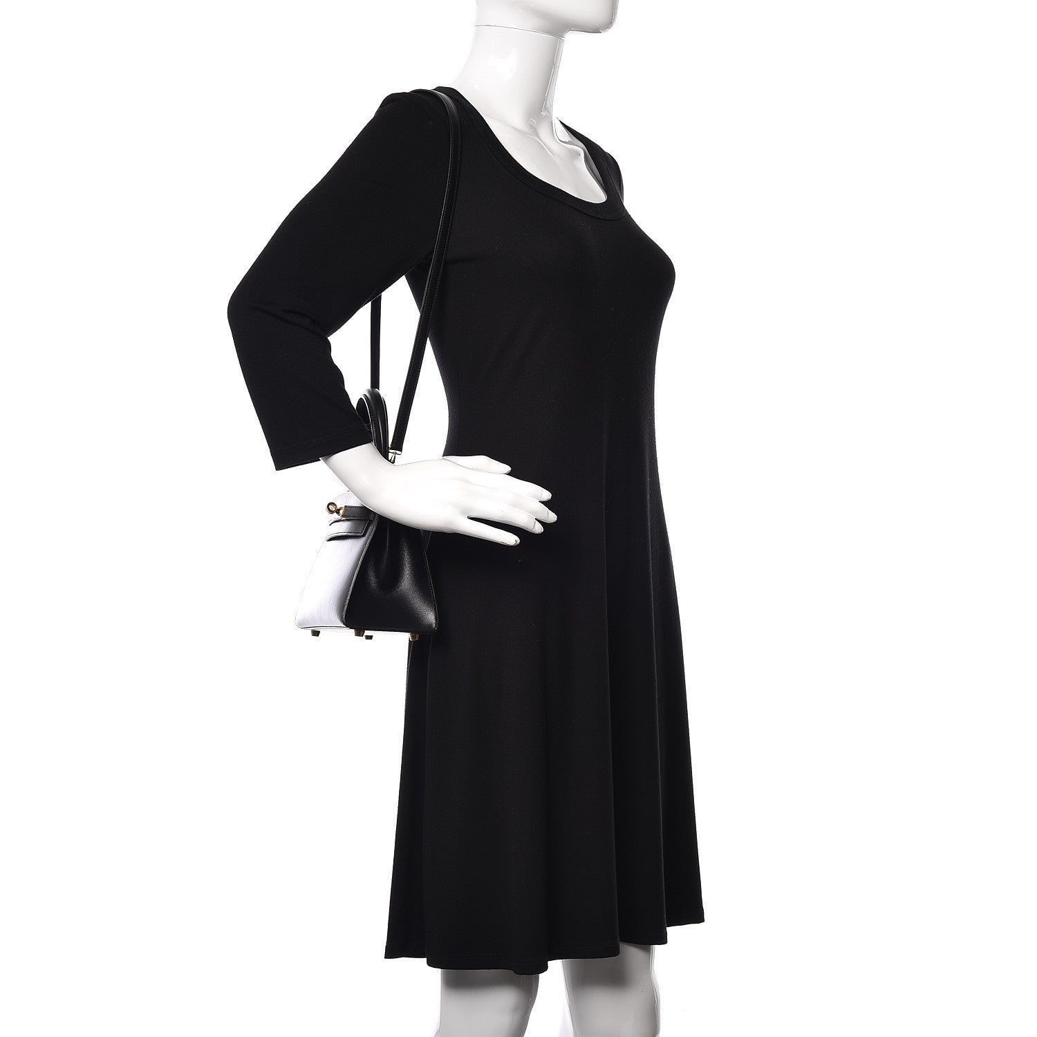 Hermes Box Mini Kelly Sellier 20 Black 2 of 16