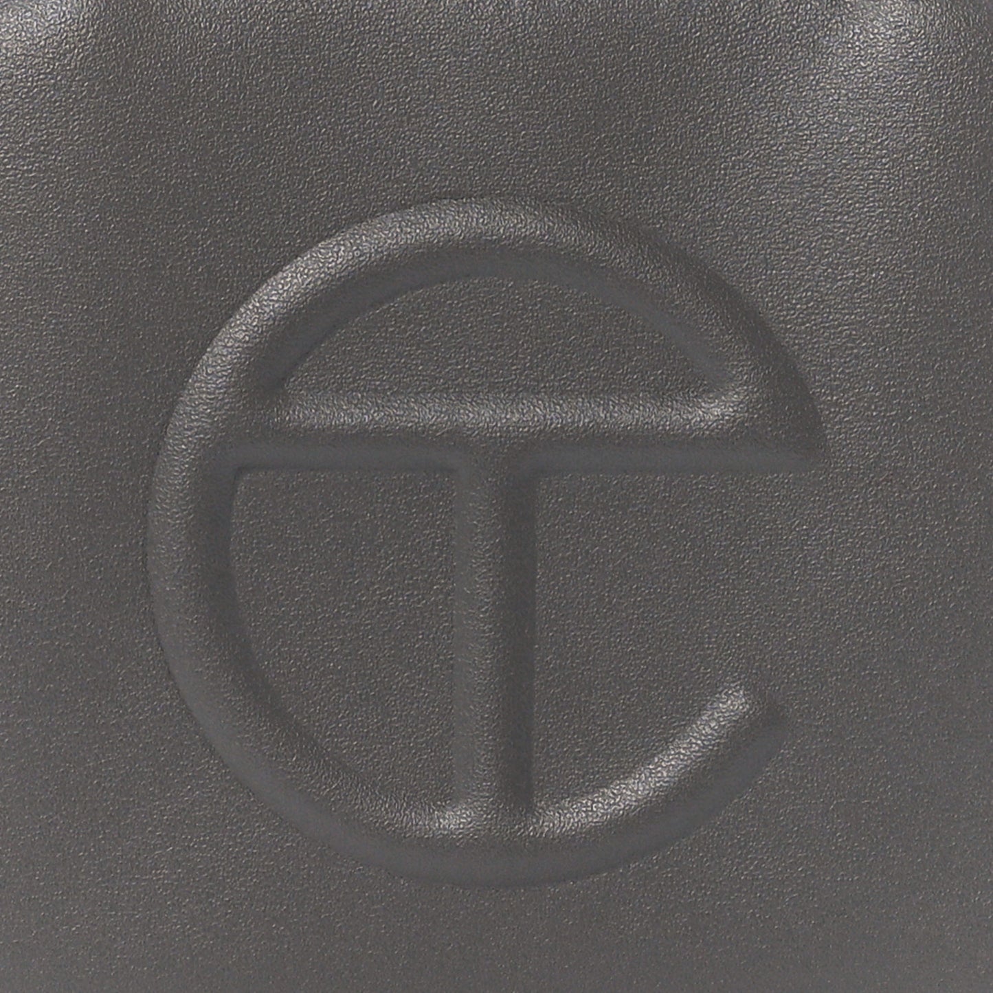 Vegan Leather Small Shopping Bag Grey