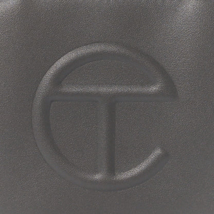 Telfar Vegan Leather Small Shopping Bag Grey 8 of 11