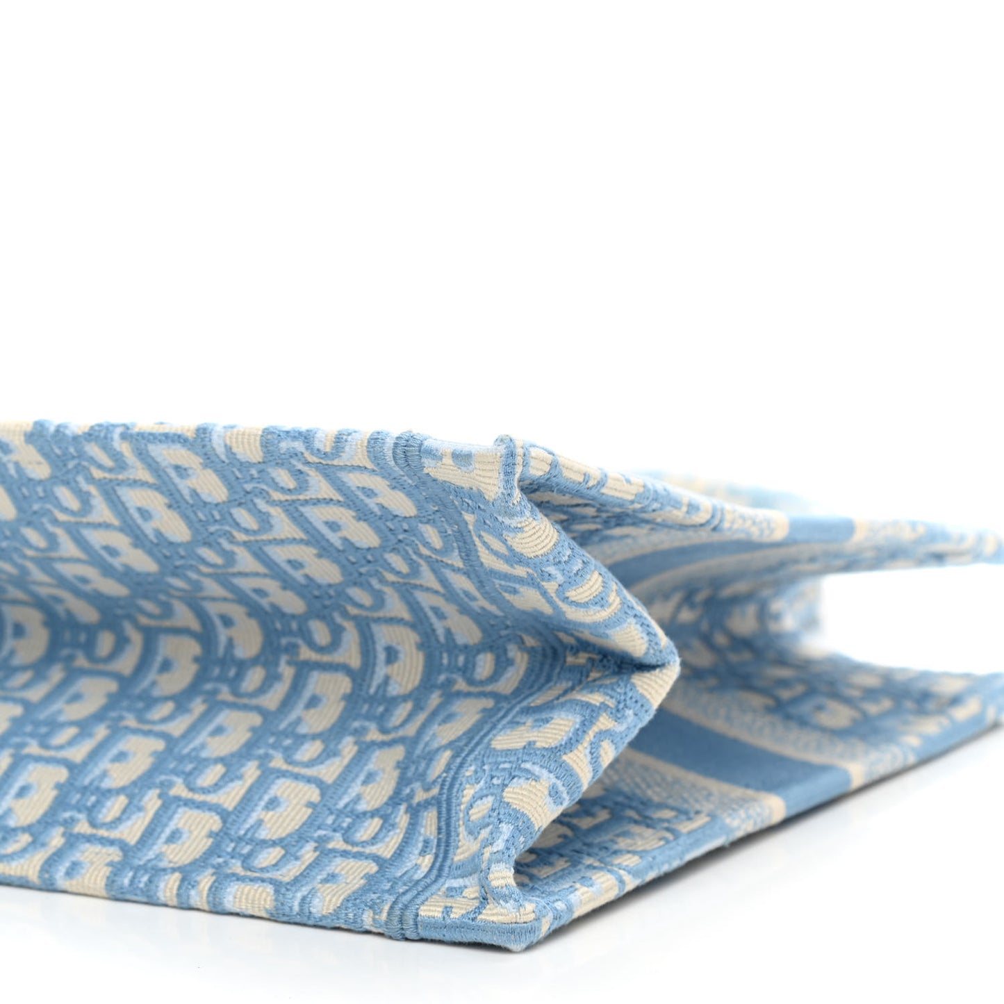 Oblique Medium Book Tote Light Blue