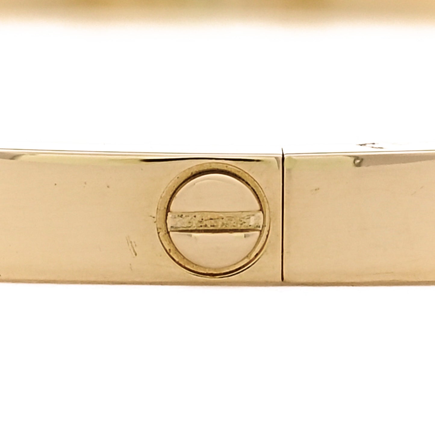 18K Yellow Gold Small LOVE Bracelet 18